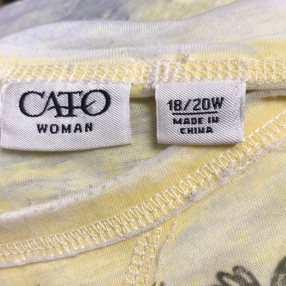 Cato T shirt - size 18/20 W - Picture 12 of 13